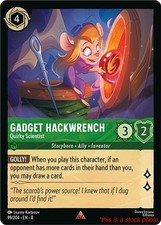 Gadget Hackwrench - Quirky Scientist Lorcana TCG 8 - 99/204 Normal