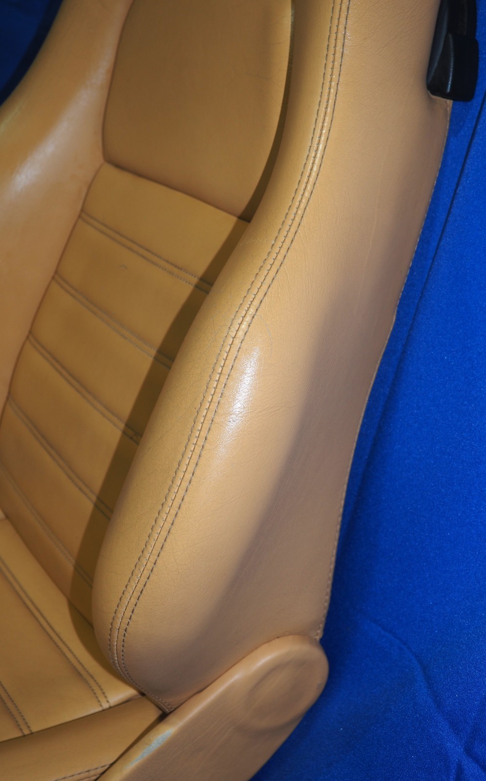 1995-1999 Ferrari F355 Right Passenger Seat Beige Good Condition OEM Complete