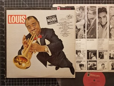 LOUIS ARMSTRONG Louis LP 1966 VG+VG+ w/ INNER 1st Press MERCURY Vinyl BILLY KYLE