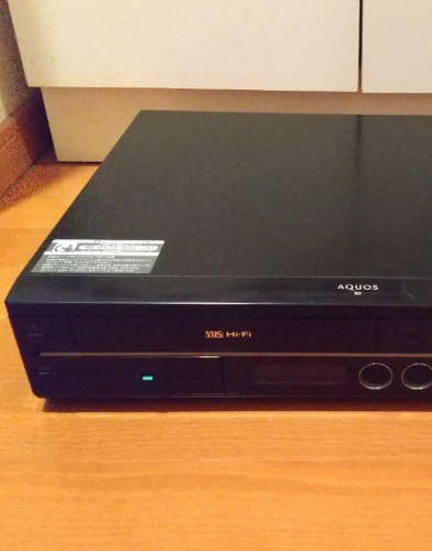 SHARP AQUOS BD-HDV22 HDD 250GB VHS Blu-Ray Recorder DVD Error