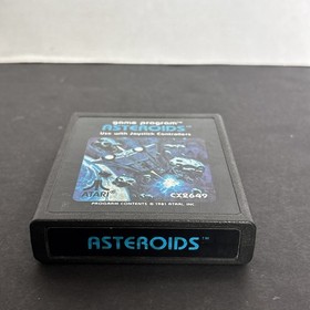 Asteroids Atari 2600 1981 Video Game Cartridge Tested Working