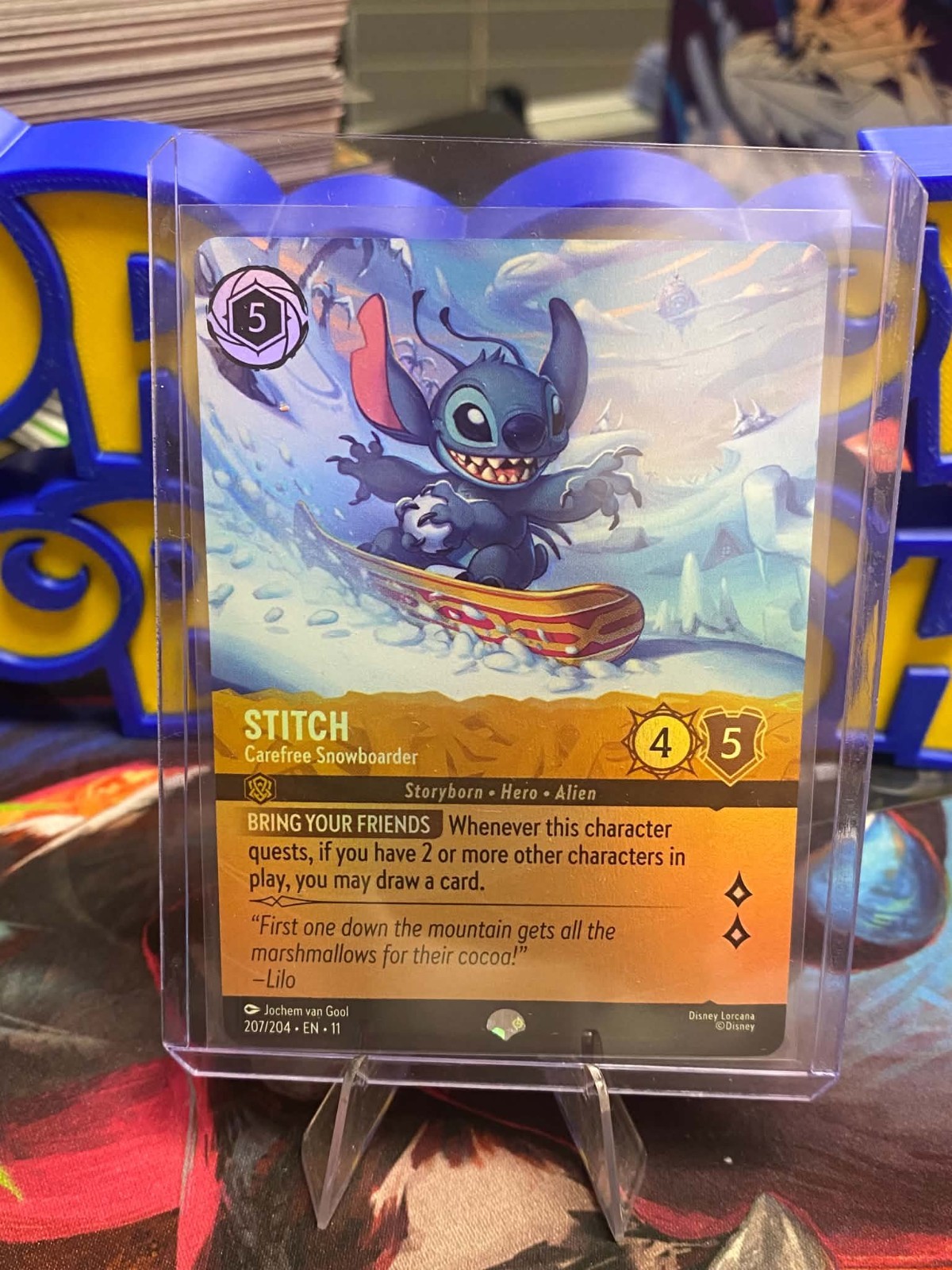 Stitch - Carefree Snowboarder (Epic) [11 - 207/204] GRADABLE COPY