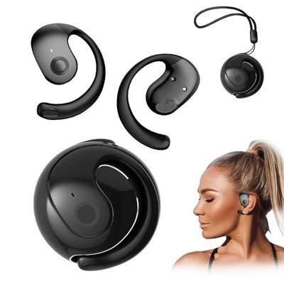 Kabellose Kopfhörer Bluetooth 5.4 Stereo-Ohrbügel-Kopfhörer TWS Ohrhörer DE HOT
