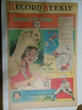 Strange As It Seems: Dona Isabel Brazilian Princess, Baseball by Hix 5/28/1933
