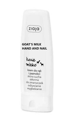 ZIAJA GOAT MILK HAND- UND NAGELCREME ALLE HAUTTYPEN, 80ml