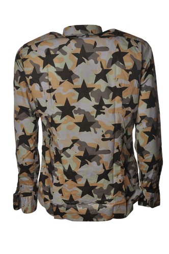 camicia fantasia stampata da Uomo Aglini Colore Fantasia - Imagen 3 de 3