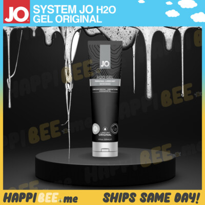 SYSTEM JO H2O GEL Jelly Water Lubricant H2O Glide Liquid Backdoor Anal Lube