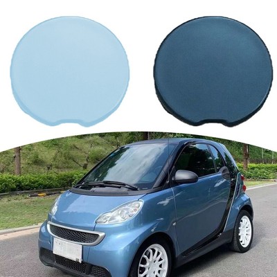 Housse Pare-chocs Arrière Pour Smart 453 2 Portes 2015-2019 - ABS, Blanc/Noir, Compatible OEM 4538854500