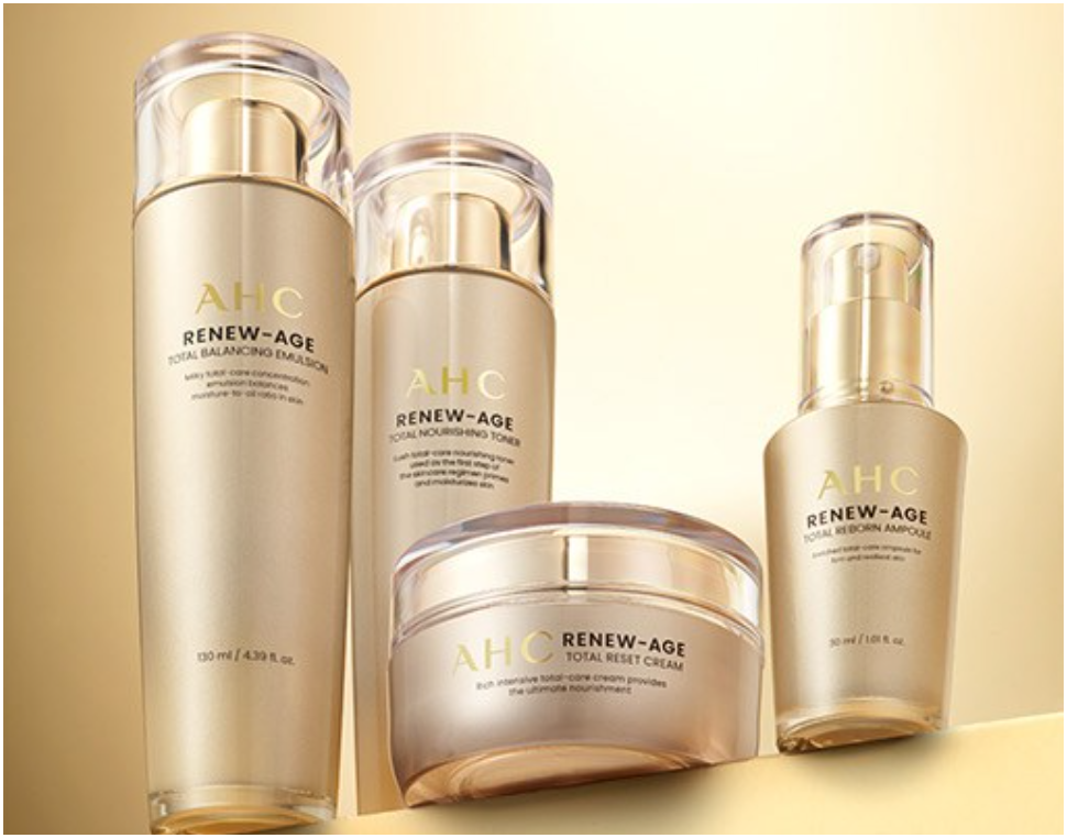 AHC Renew-age Total Reset 4-Types set Eye Cream 20ml Gift Anti