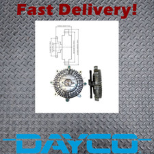 Dayco 115803 Viscous Fan Clutch Trajes Mitsubishi Triton MK 4M40 Turbo (años: 2/