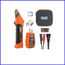 Electric Tester Kit: Circuit Breaker Finder with GFCI & Light Socket Adapters