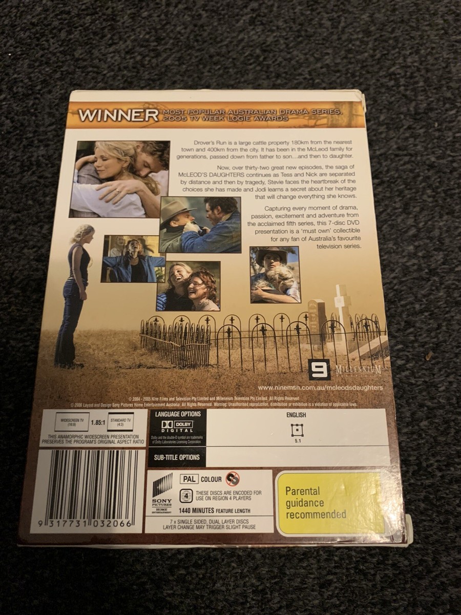 McLeod's Daughters Season 5 Complete Box Set | eBay