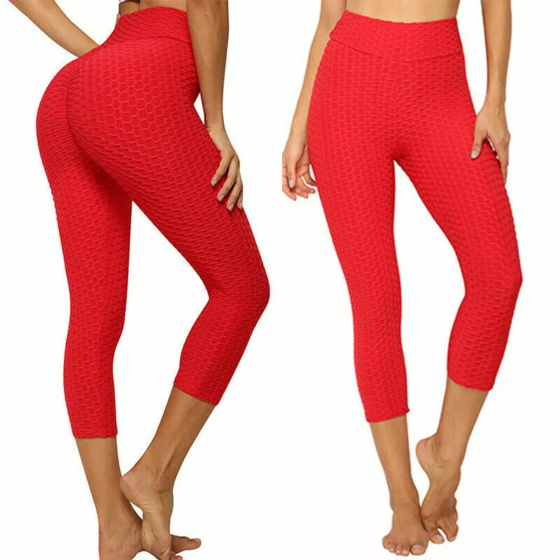 Red Scrunch-Bum Tights – YumBum