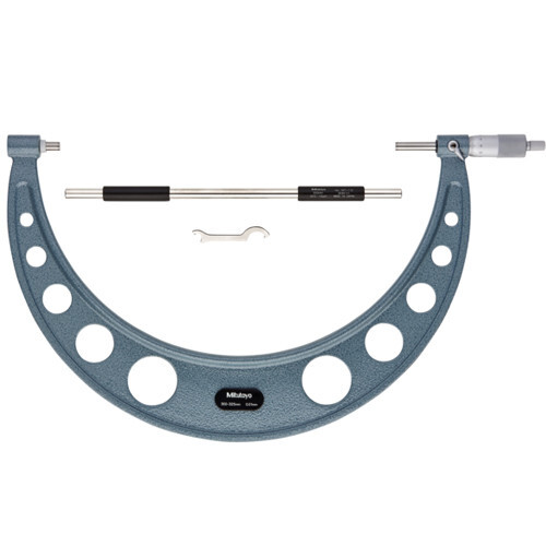 Mitutoyo 103-149 Outside Micrometer Caliper Economy Design 0.01, 300-325mm