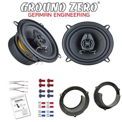 Ground Zero Autolautsprecher 13cm 220 Watt Set für Daihatsu Grand Move 1997-2002