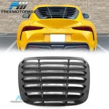 Fits 20-25 Toyota GR Supra A90 A91 IKON Style PP Matte Black Rear Window Louver