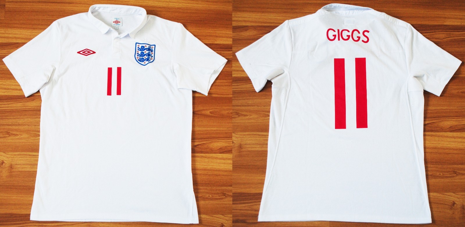 Umbro X England National Team World Cup 2010 Home Jersey White