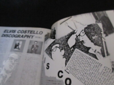 Elvis Costello 1978 Japan Tour Book Concert Program VG Plus w