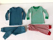 2 Sets Primary Pajama Sleepwear Kids Size 18-24 months Colorful Cotton Blend