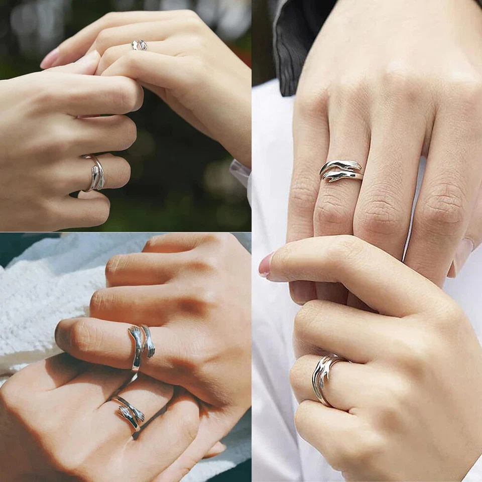 Mother And Daughter Ring Jewellery Gift Birthday Gifts For Mum Mummy Daughter UK - Image 4 of 4