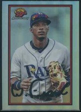 2019 Bowman Chrome 30th Anniversary 1989 Refractor Wander Franco Rays RC