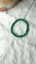 Emerald Green Quartz Bracelet - 6mm