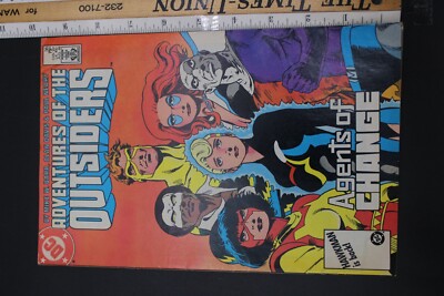 DC Comics Adventures Of The Outsiders #36 1986 Comic Book | eBay