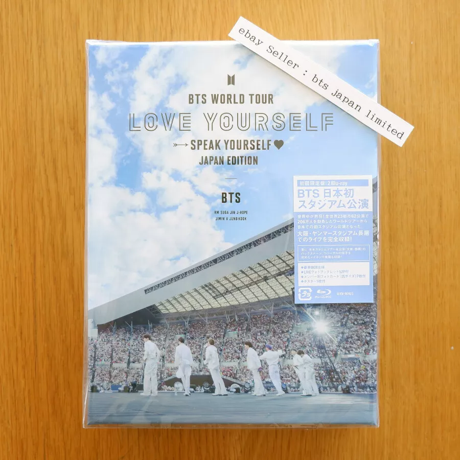 BTS WORLD TOUR 'LOVE YOURSELF: SPEAK YOURSELF' - JAPAN EDITION Blu-ray DVD