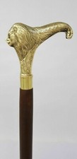 Designer Brass Handle Antique Style Victorian Stick Wooden Walking cane
