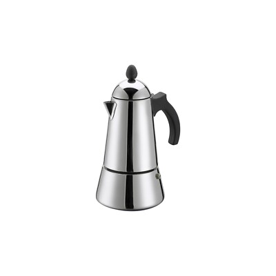 GAT Eterna Espressokocher 4 Tassen Edelstahl - auch für Induktionsherde geeignet