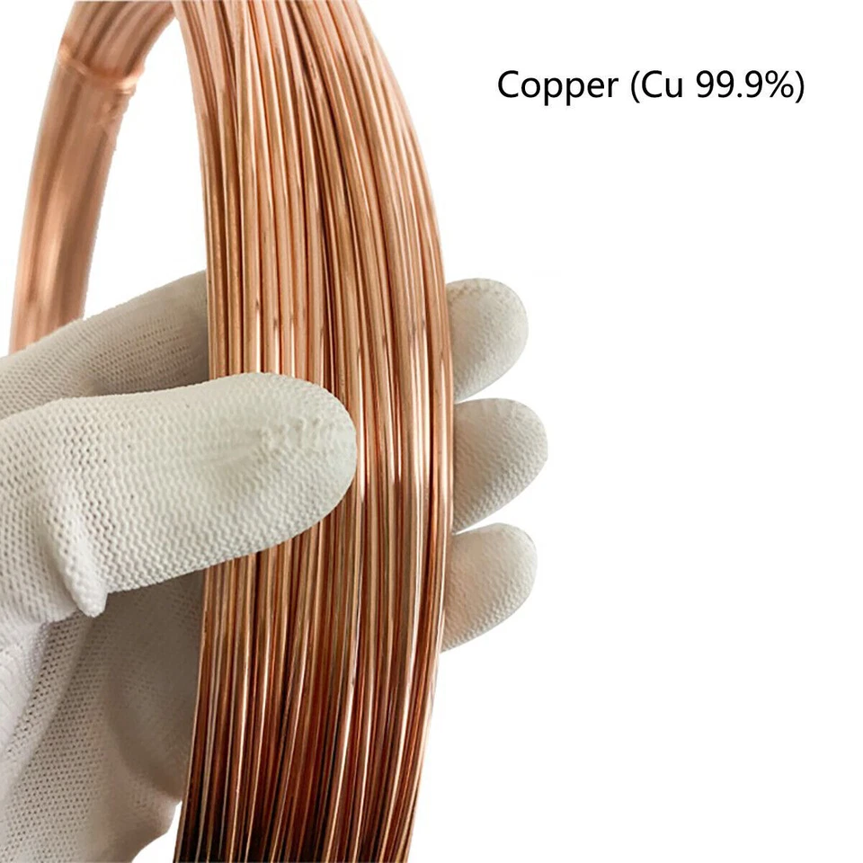 Round Copper Wire Solid Bare .2mm 0.4mm 0.5mm 1mm 1.2mm 1.4mm 1.5mm 2mm To 5mm  - Image 4 of 4