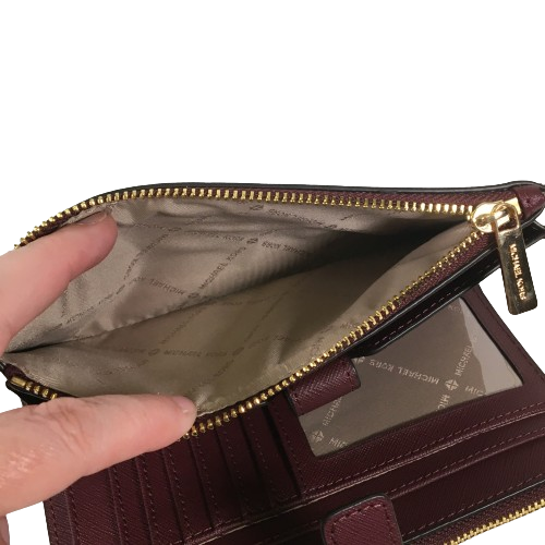 Michael Kors Jet Set Travel Double Zip Tech Phone Case Wallet Wristlet