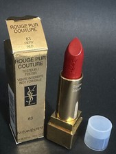 YSL Rouge Pur Couture Lip Color 83 FIERY RED Lipstick Full size 3.8g