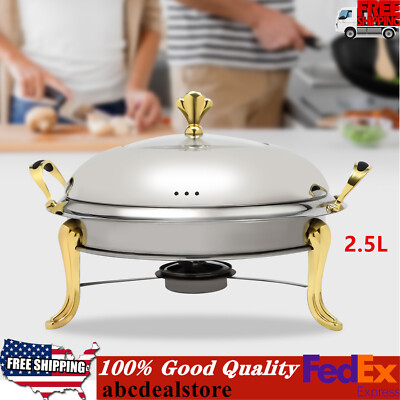 Food Container Warmer Buffet Server Stainless Steel Catering Chafer Chafings New