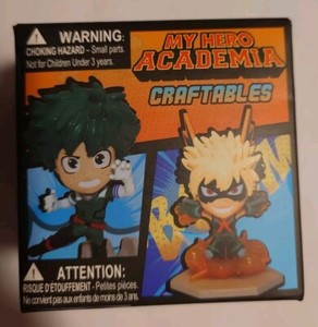 MY HERO ACADEMIA CRAFTABLES Series 2 Figure Mystery Blind Box - Brand New