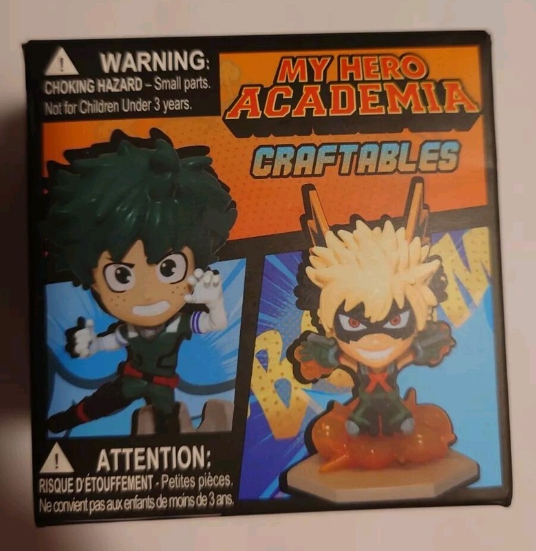 MY HERO ACADEMIA CRAFTABLES Series 2 Figure Mystery Blind Box - Brand New