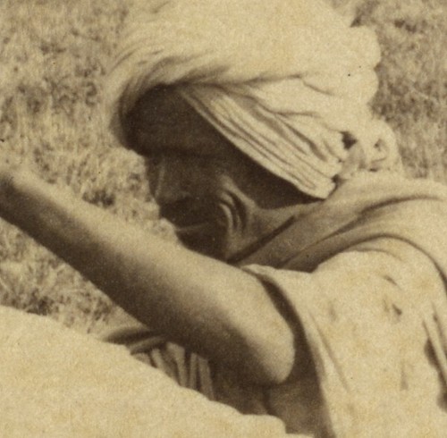 Algerie Biskra le Jardin Landon ancienne Photo Studio 1890 - Foto 2 di 3