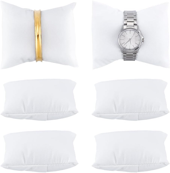 Uhrenkissen Lederimitat Schmuckdisplay 6Er Set FüR ArmbäNder & Uhren-image