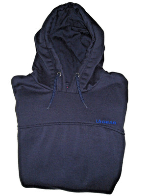 LA Gear Hoodie Gr. 14/M Kapuzenpulli dunkelblau Damen Langarm
