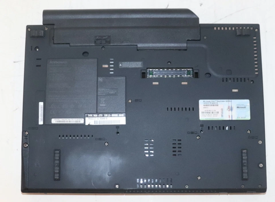 Lenovo ThinkPad T61|IntelCore Duo@2.00GHz|4GB RAM|500GBHDD|WIN 7 Prof|WiFi - Image 2 of 4