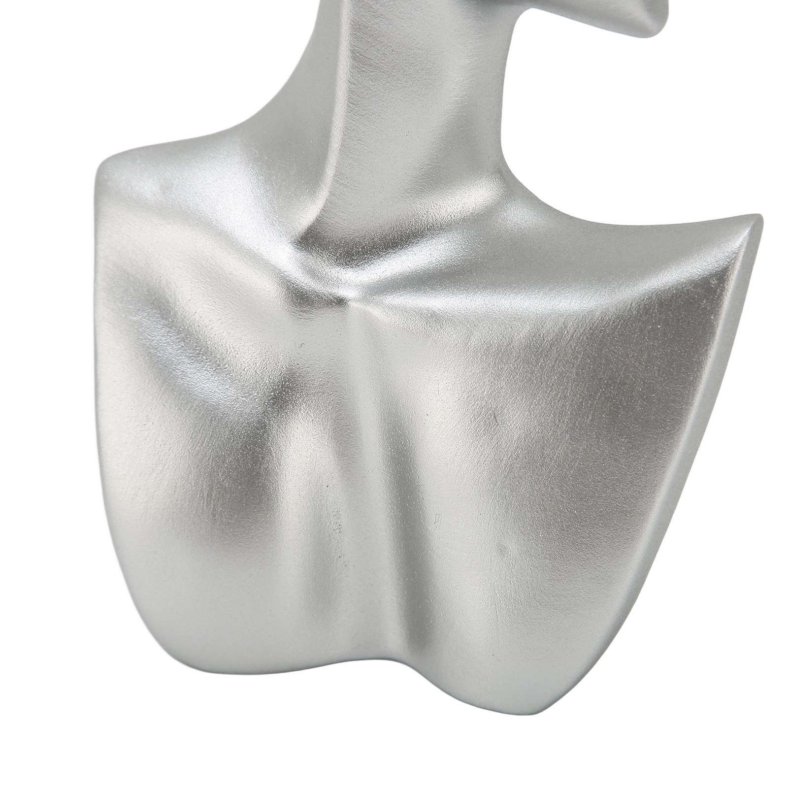 Jewelry Mannequin Silver High Glossy Decor Earring Bust For Necklace M ¦