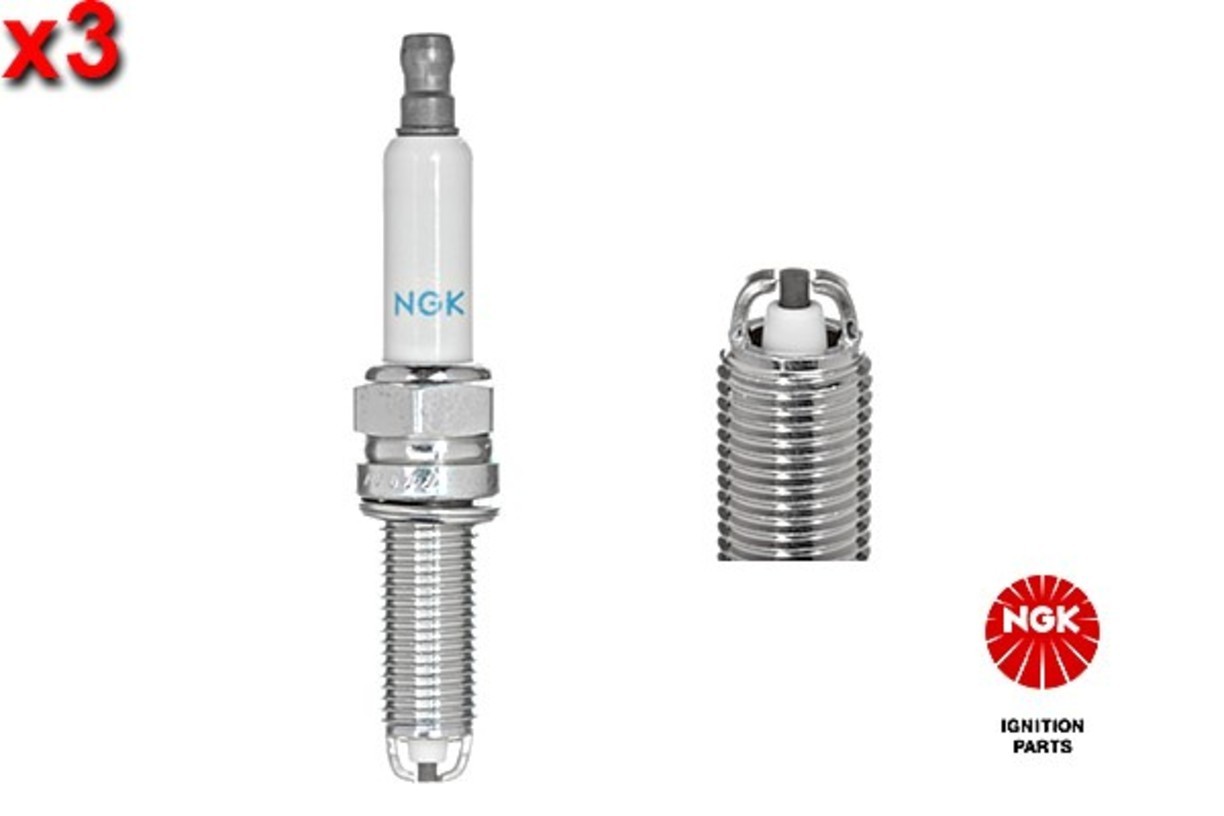 NGK 3x Spark Plug For SMART Cabrio City-Coupe Fortwo Roadster 03-07 0041591503