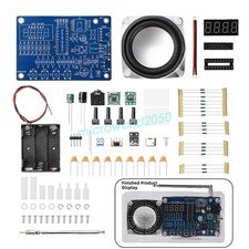 87.5-108MHz FM Radio Kit Digital Display Electronic DIY Parts Welding Practice