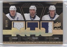 2008 Upper Deck UD Black Jersey Trios Gold 6/10 Mats Sundin Darcy Tucker HOF 1p0