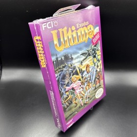 NES Nintendo Game ULTIMA: EXODUS CIB RESEAL/NEW