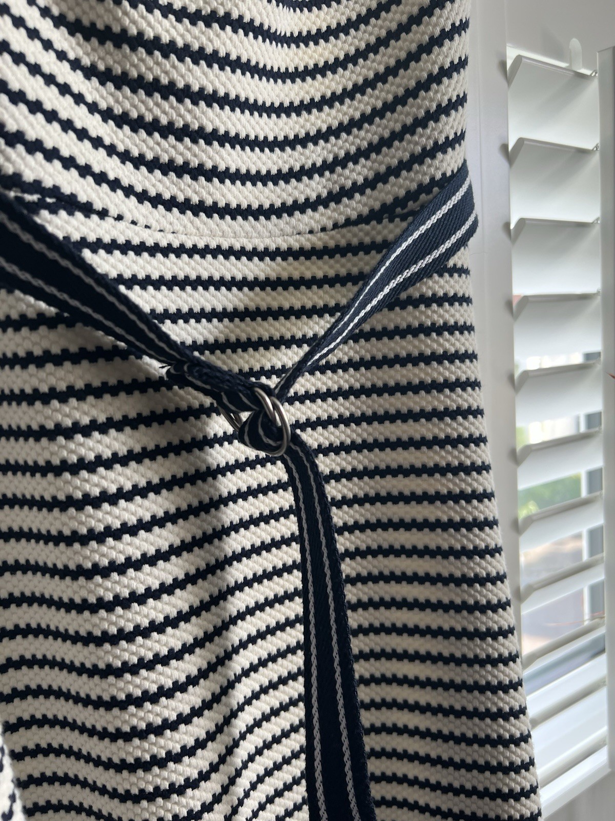 Ladies Navy & White Nautical Primark Dres, Size 10 image 6