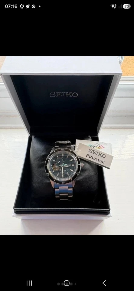 Seiko Presage Ginza 140th Anniversary Limited Edition SSA445J1 Full Set, photo 2 of 5