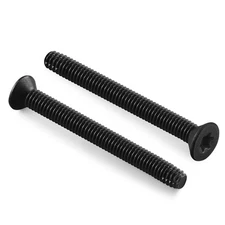 60PCS Trailer Deck Screws Self Tapping 2-1/2, 1/4-20 Torx Thread Wood to Meta...