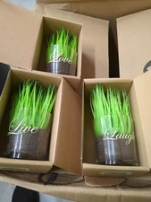 National Tree Company Copper Grove Machmell Printed 'Live, Love , Laugh.