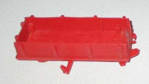 Marx 1950s-1960s Wagon Train Red Wagon Body with Hitch Spindle